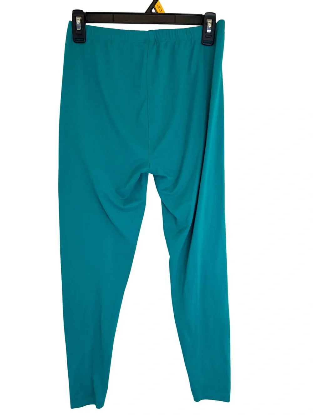 3/$20 Zenana Outfitters Teal 7/8 Stretch Leggings - Picture 2 of 4